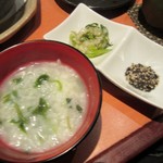 お季味 - 「七草粥」（￥180）