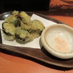 Okimi - 「芽キャベツの天ぷら」（￥480）