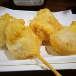 もつ焼 あぶさん - ササミチーズ巻き揚げ