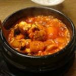 韓国家庭料理 潤 - スンドゥブチゲ 990円（税込）