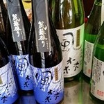 Kushi Yaki Gombee - 【風の森】純米。純米吟醸。無濾過無加水生酒。