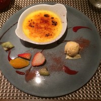 ルサンク  - クレームブリュレ
                ドリンクはハーブティーにしました。