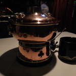 瀬里奈 - しゃぶしゃぶの鍋です。