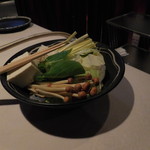 瀬里奈 - しゃぶしゃぶのお野菜です。