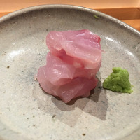 一心鮨 光洋 - 白甘鯛の昆布締め  綺麗な身質に極上の脂を纏います