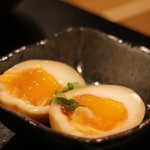 江戸前鮨と鶏 和暖 - 煮卵