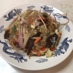 八宝楼 - 炸麺(パリパリ焼きそば）