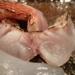 すし屋のこう多郎 - 白グジと金目鯛の炙り（12/10）