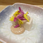 小料理 すず乃 - 自家製　千葉産落花生豆腐