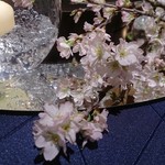 コンラッド東京 - 本物の桜です♪ステキ