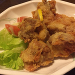 十兵衛 - 唐揚げは、さすが焼き鳥をメインでされているお店で、とても美味しいです。