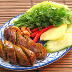 Chiang Mai's famous sausage "Sai Ua"