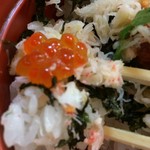 生麦 - 201701 生麦 ★生麦丼（800円）★こんな感じで食べました(^_^)/