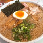 みつや - 醤油ラーメン650円＋中盛り(1.5玉)(100円)