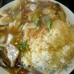 ポンポ子 - なかなかボリューミーな五目チャーハン(並)