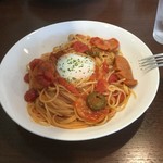 PASTA PASTA - チョリソーとハラペーニョの辛口パスタ