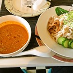 麺つし馬 - 胡麻海老坦々