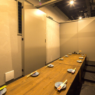 Private rooms are available in a variety of sizes!