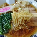 そば処 大むら - 熱々スープに細い中華麺！