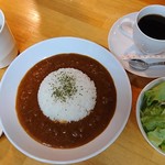 湯布院展望カフェレストランMAP - 柚子胡椒ハヤシライスセット