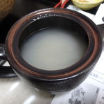 蕎麦湯、絶品です