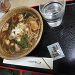 一晴庵 - かしわ蕎麦と黒七味