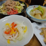 四ツ木製麺所 - ２０１７年１月再訪・イカマリネ&カブ煮