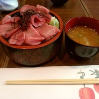 鮨政 西口店 - 【2017.1.10(火)】中トロ丼(大盛)1,300円