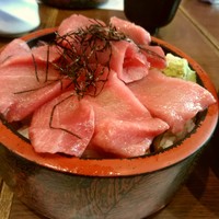 鮨政 西口店 - 【2017.1.10(火)】中トロ丼(大盛)1,300円