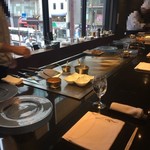 博多みやちく - カウンター席