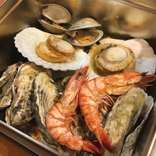 カンカン焼きの海鮮セット 閉店 浜焼き かきっ喰い 塩釜口 居酒屋 食べログ