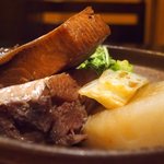 Kaji Yama - ランチ定食 1200円 のブリ大根