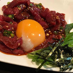 焼肉 やまと - 馬刺しユッケ