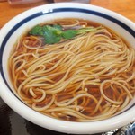 一刻庵 - セットのかけ蕎麦（大盛）