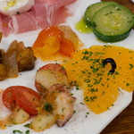 リカータ - 前菜盛りアップ