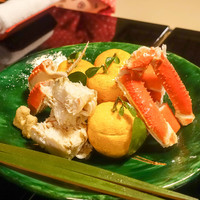京都 吉兆 嵐山本店 - 強肴　松葉ガニ (津居山産)