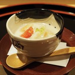 鞍馬口 寿星 - お通しはお出しが香る粕汁