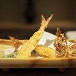 鞍馬口 寿星 - 海老の天ぷら