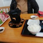 みなと市場 小松鮪専門店 - 「鮪頭定食」