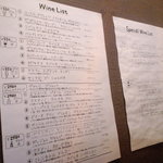 大衆食堂 瓦町ブラン - ワインリスト￥2980均一☆