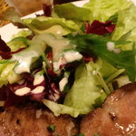 大衆食堂 瓦町ブラン - たっぷりサラダ、フレンチドレッシング。
