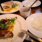 大衆食堂 瓦町ブラン - ご飯が多い。。