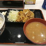 吉野家 - 豚生姜焼定食