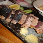 平成大衆酒場　やきとん　じゃんじゃん - 宴会ですから刺身なのかな。