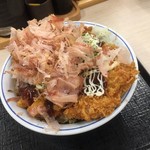 かつや - キャベ玉チキンカツ丼（￥637）