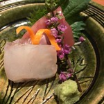 松魚亭 - 生鮮魚二種盛り