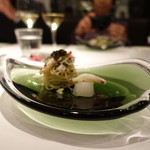 クッチーナ イタリアーナ ガッルーラ - キャビアとスミイカの冷製カッペリーニ