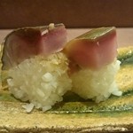 鮨処 多田 - 鮨　さば寿司