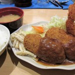 洋食屋 双平 - ミックス定食A