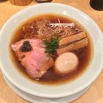 Japanese Soba Noodles 蔦 - 「醤油そば」850円＋味玉